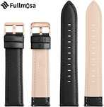 Pasek fullmosa 22mm do zegarka lub smartwatch  czarny