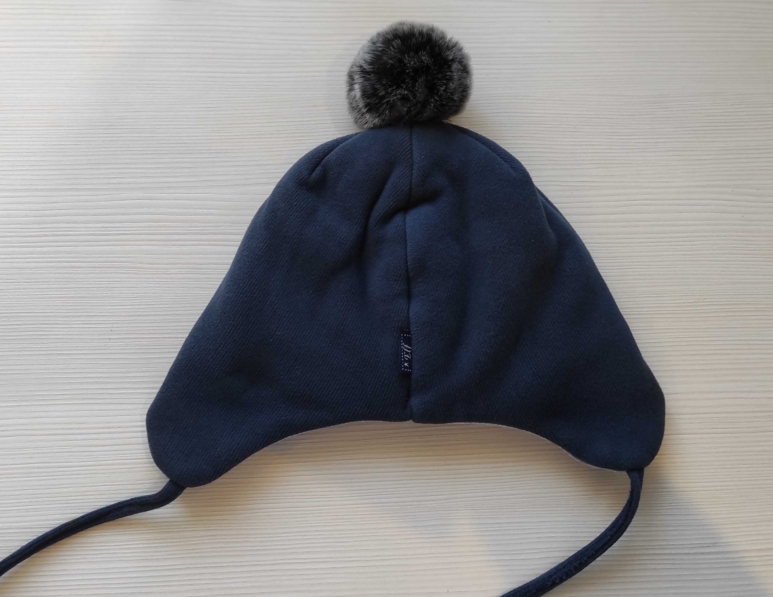 Зимняя детская шапка, размер 50-52