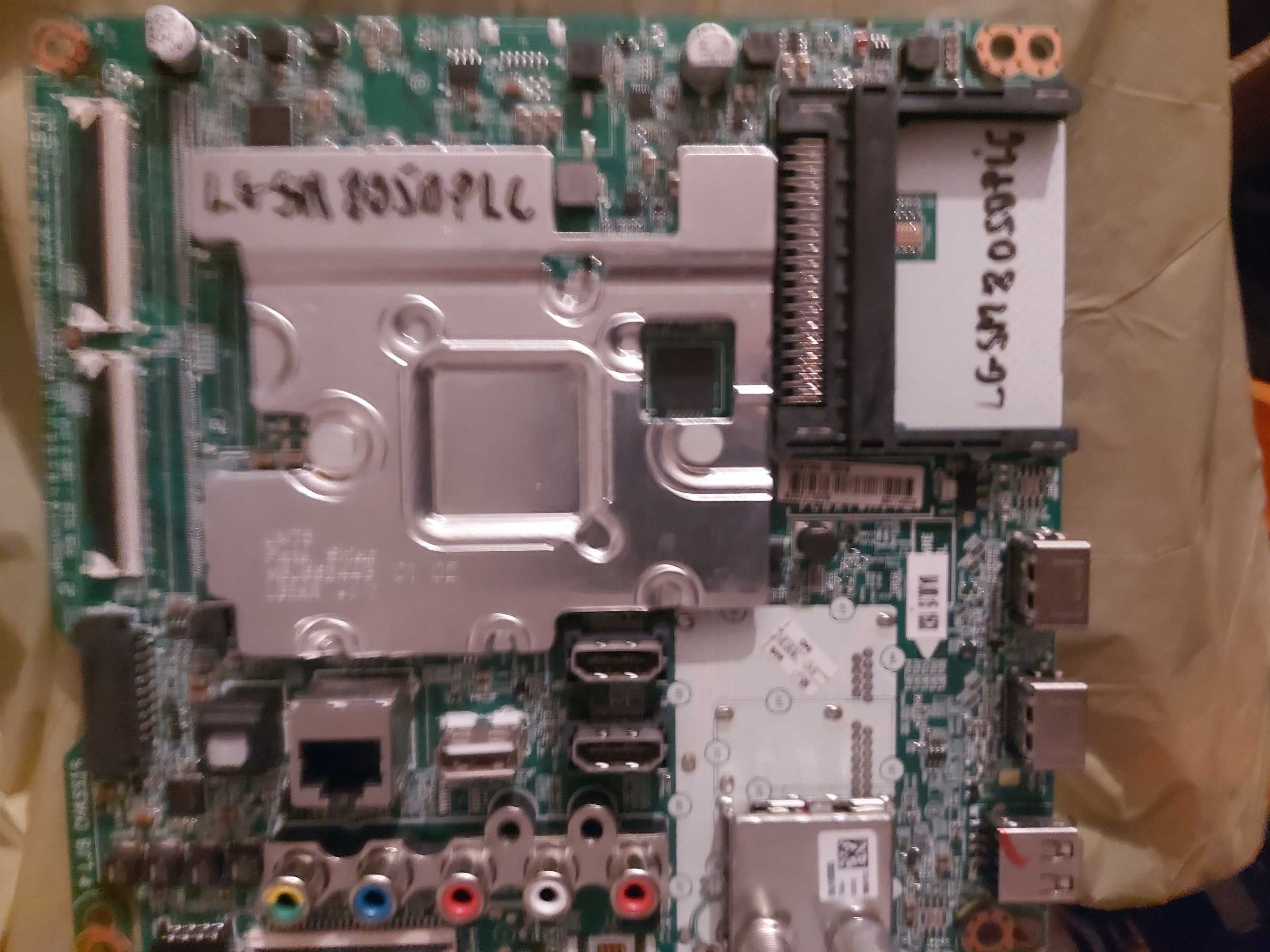 Płyty główne do TV+ zasilacze - Samsung -PANASONIC-LG i inne części .