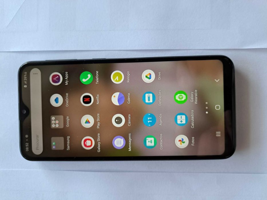 Vendo telemóvel Samsung Galaxy A20e de 32GB, em estado irrepreensível.