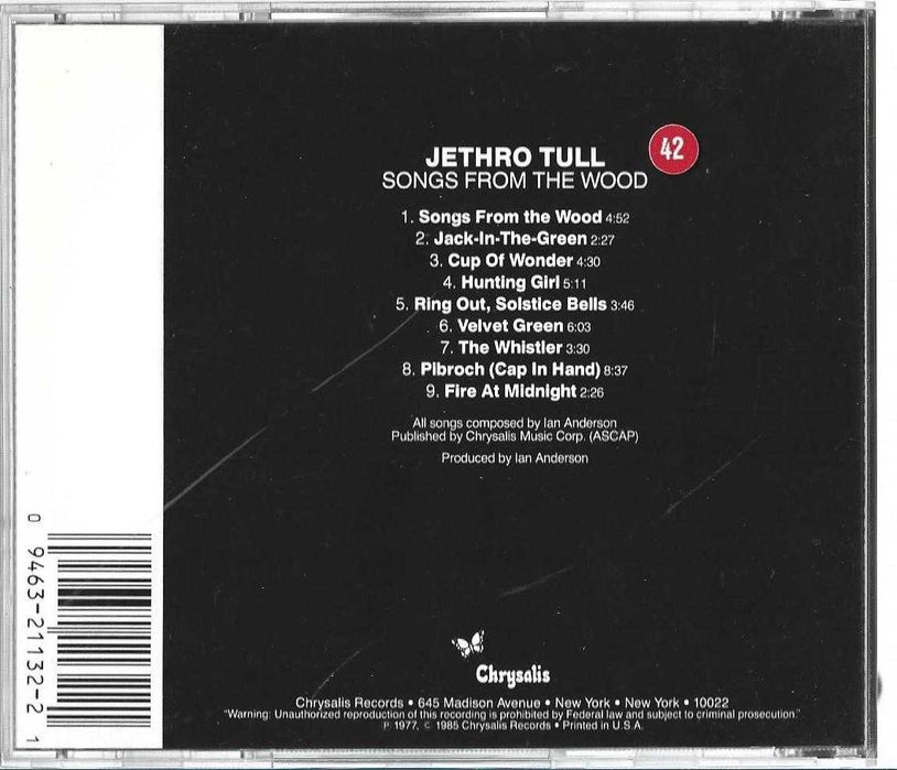 Jethro Tull - - - - - Songs From The Wood - - - - - CD