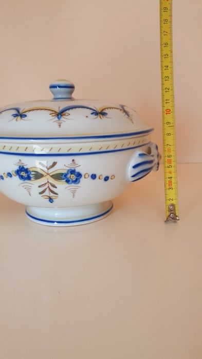 Taça com tampa louça Viana