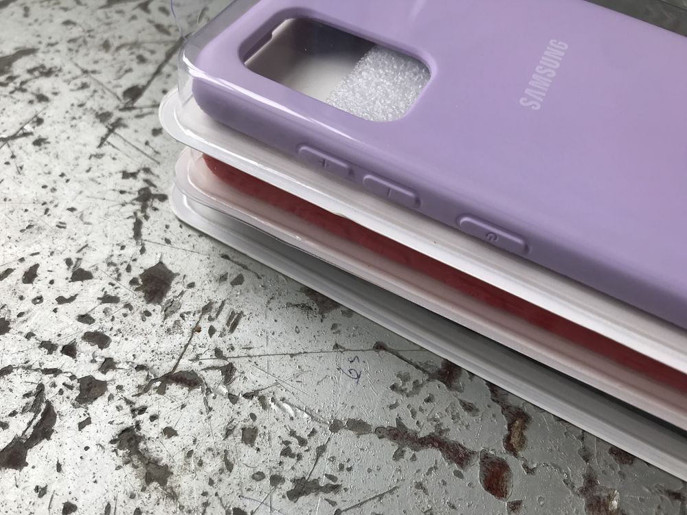 Чехол Silicone Case Full на Samsung A71 Микрофибра все модели самсунг