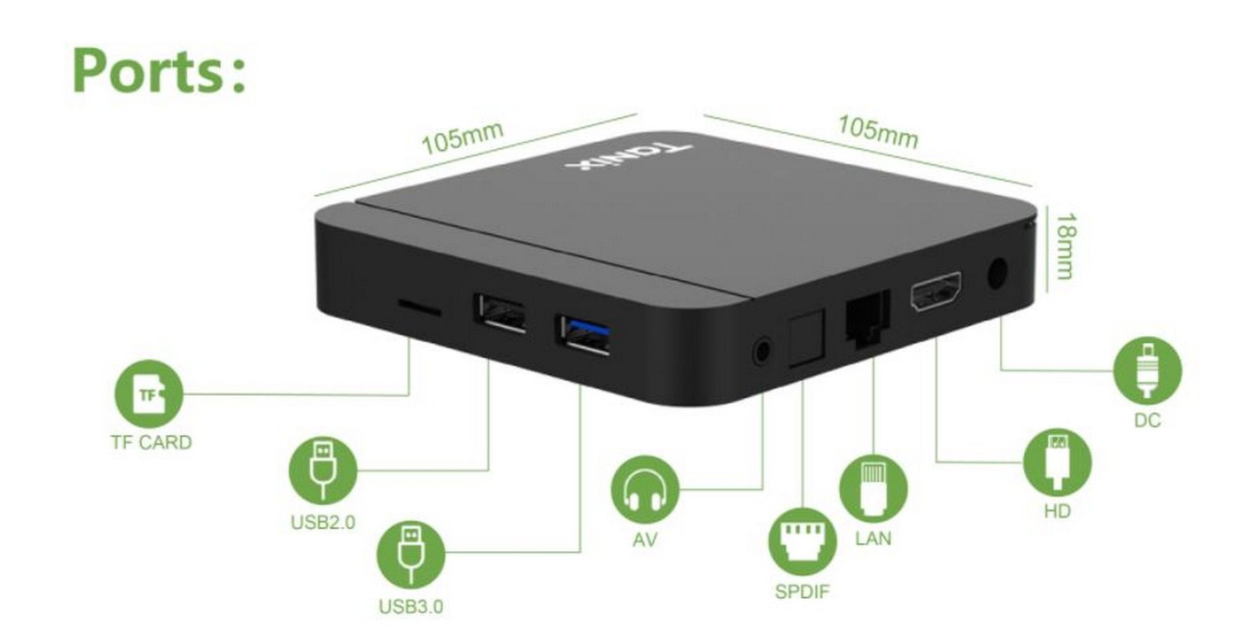 Tanix W2 2/16Gb  Android 11 TV BOX Смарт ТВ Amlogic S905W2