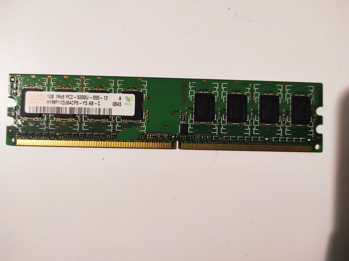 Pamięć ram Hynix 1GB, 1 kość, RETRO KOMPUTERY