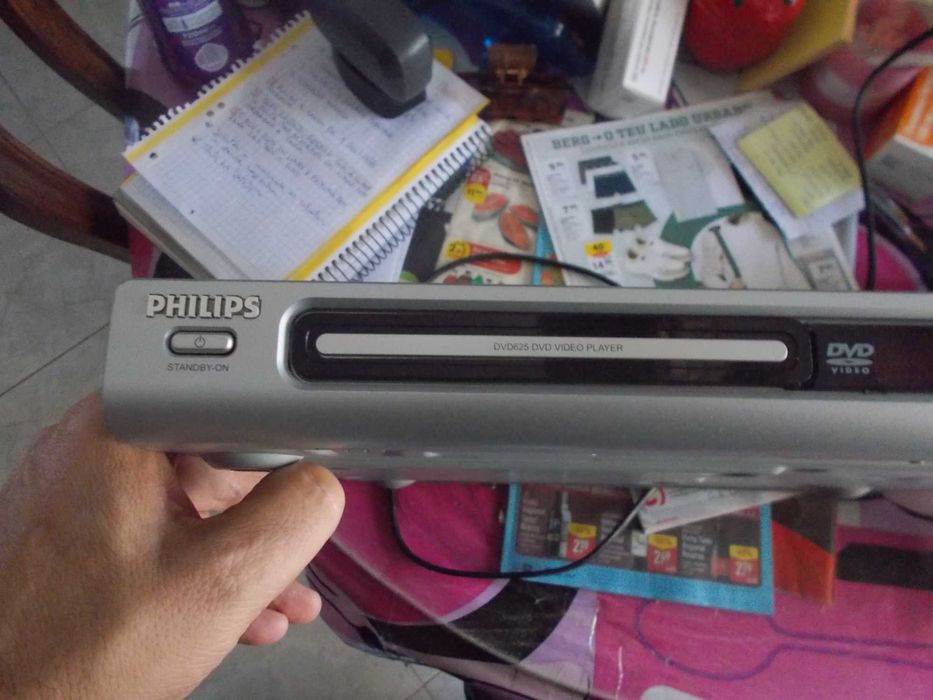 Dvd philips cinzento