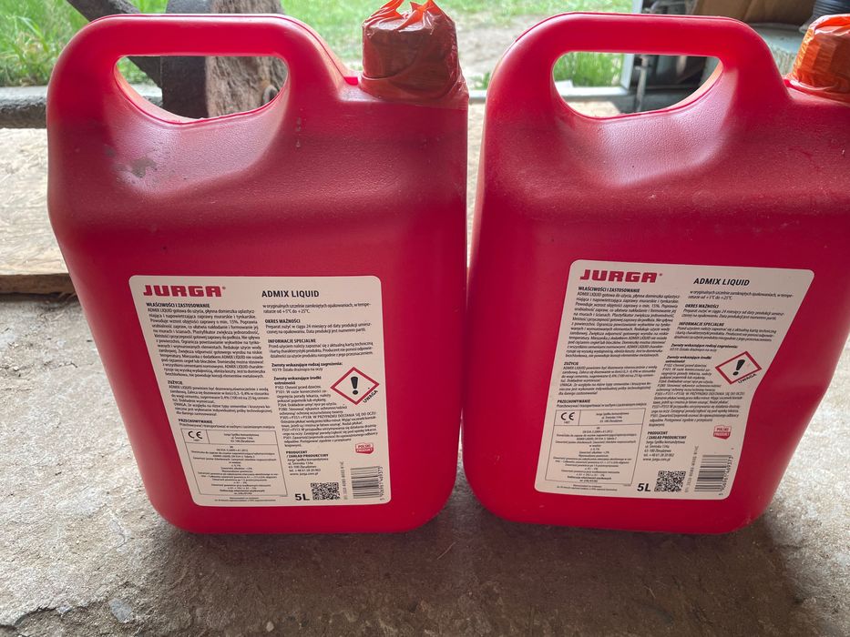 ADMIX LIQUID Plastyfikator do zapraw murarskich i tynkarskich 5L