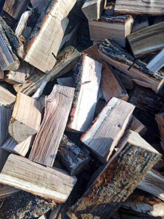 Дрова колоті рубані різні породи дуб/ ясень низькі ціни