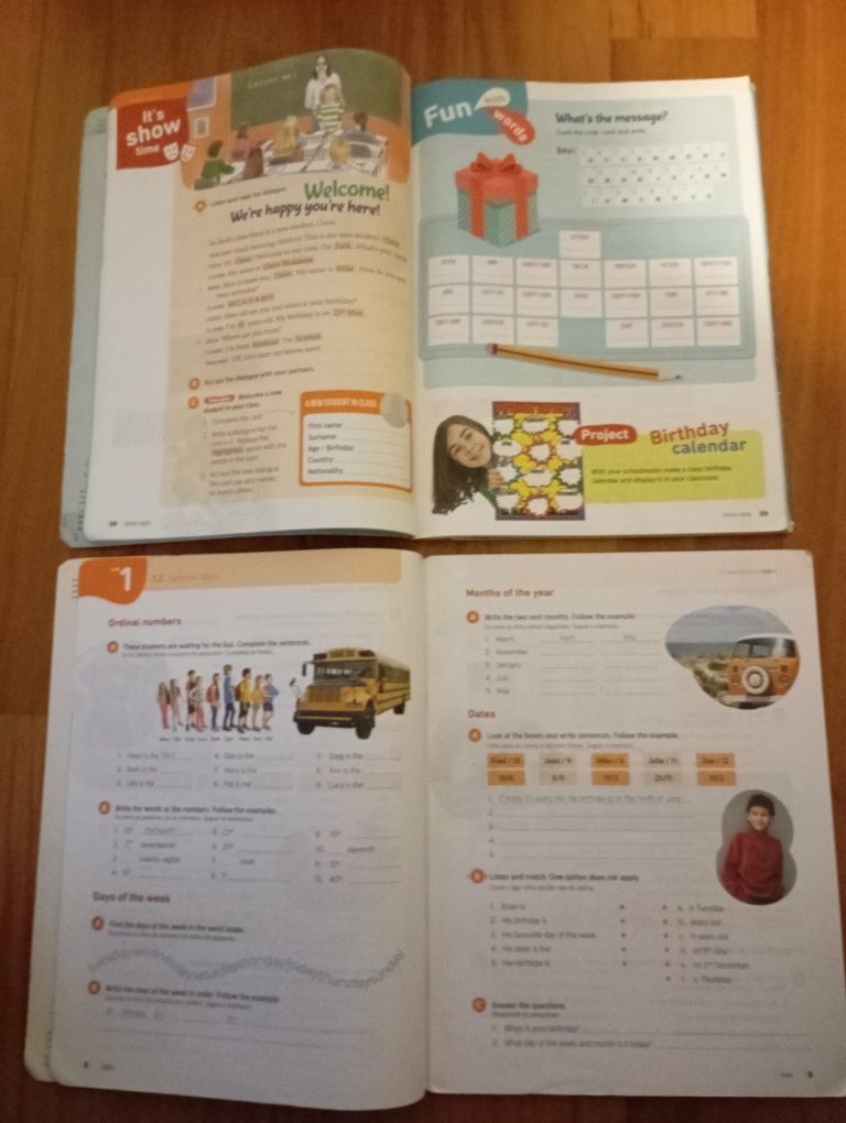 Livros escolares de inglês