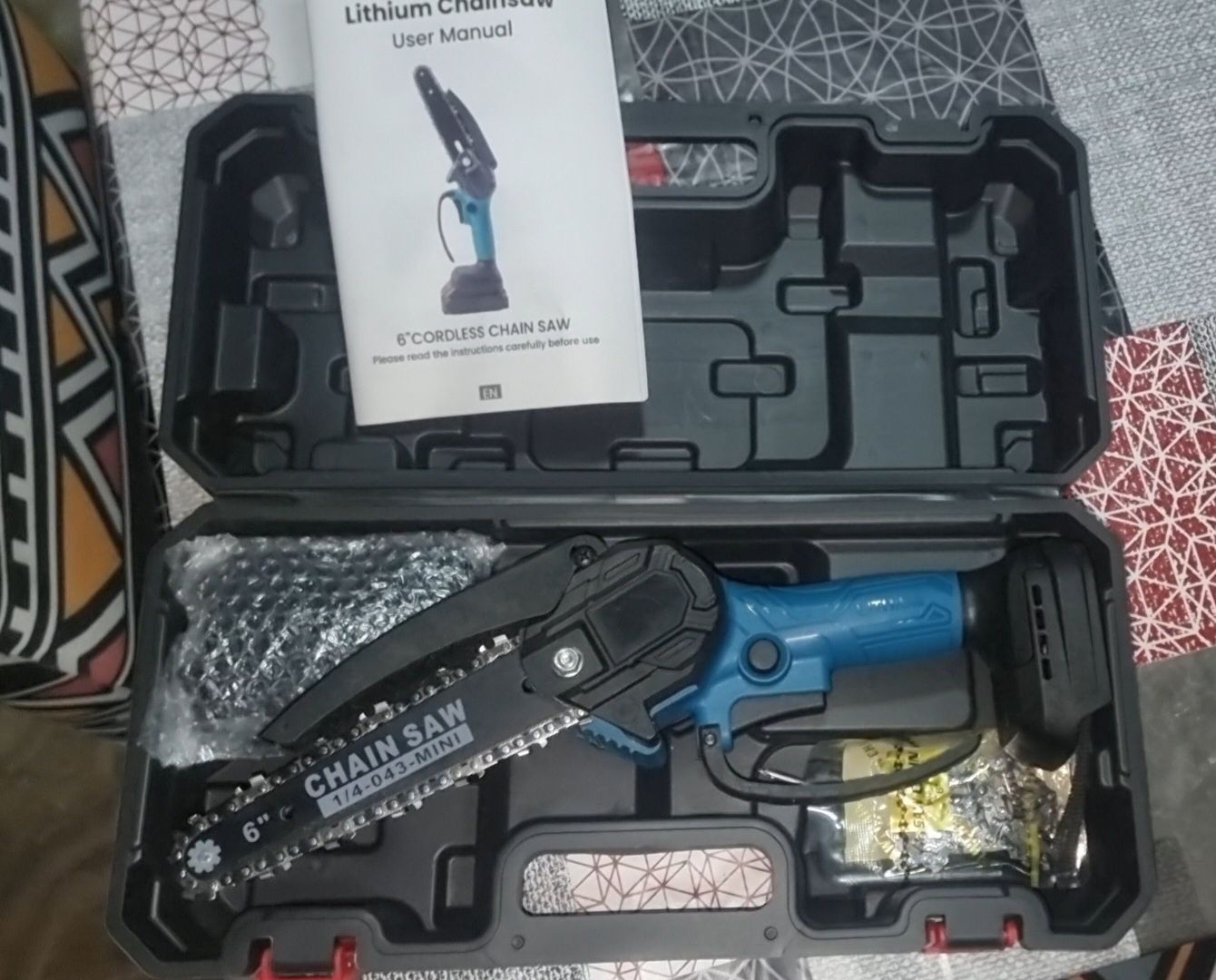 Motoserra electrica mini