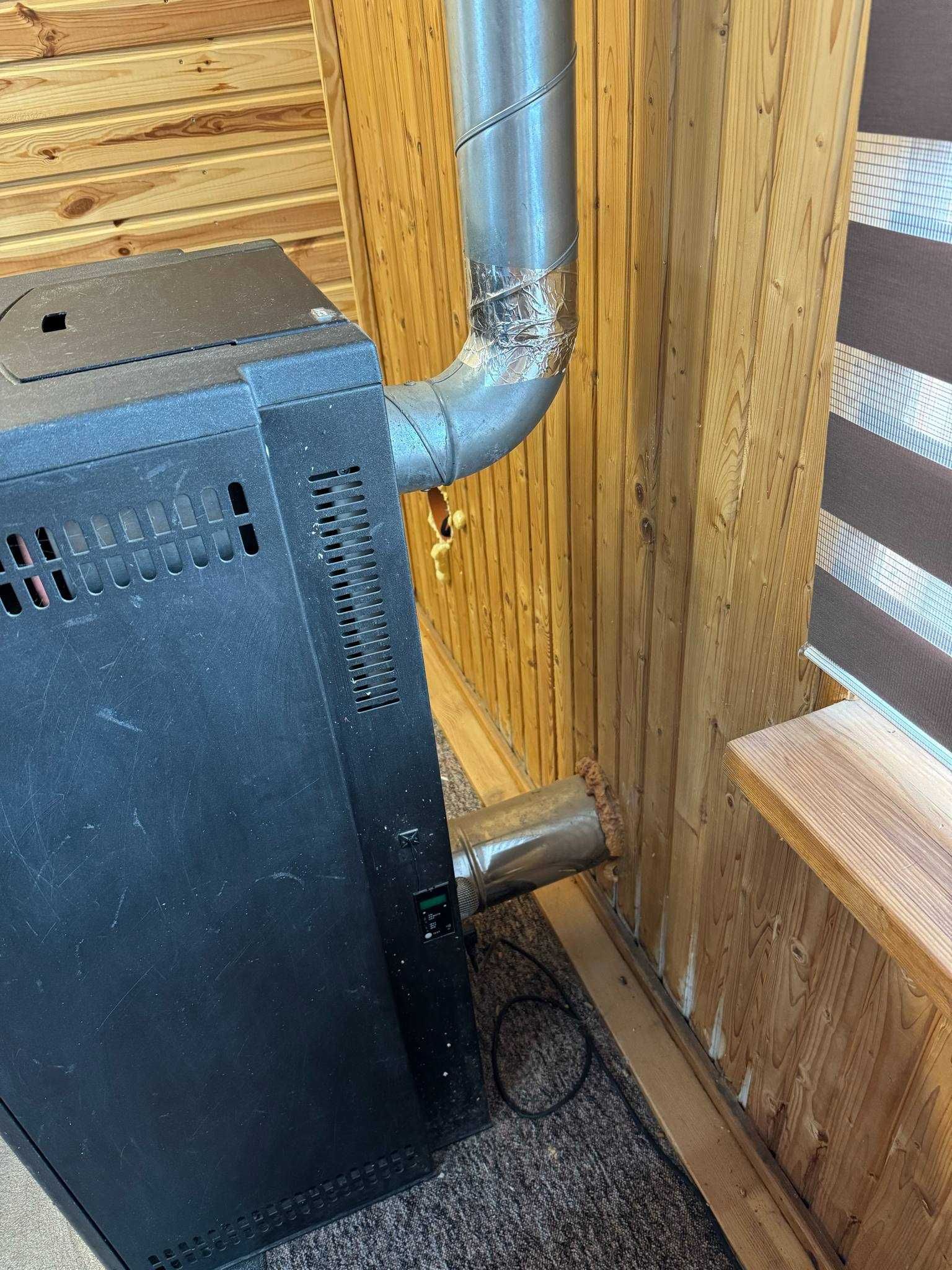 Piec na pellet MCZ kominek 11,5 kW z zasobnikiem automatyczny ŻELIWNY