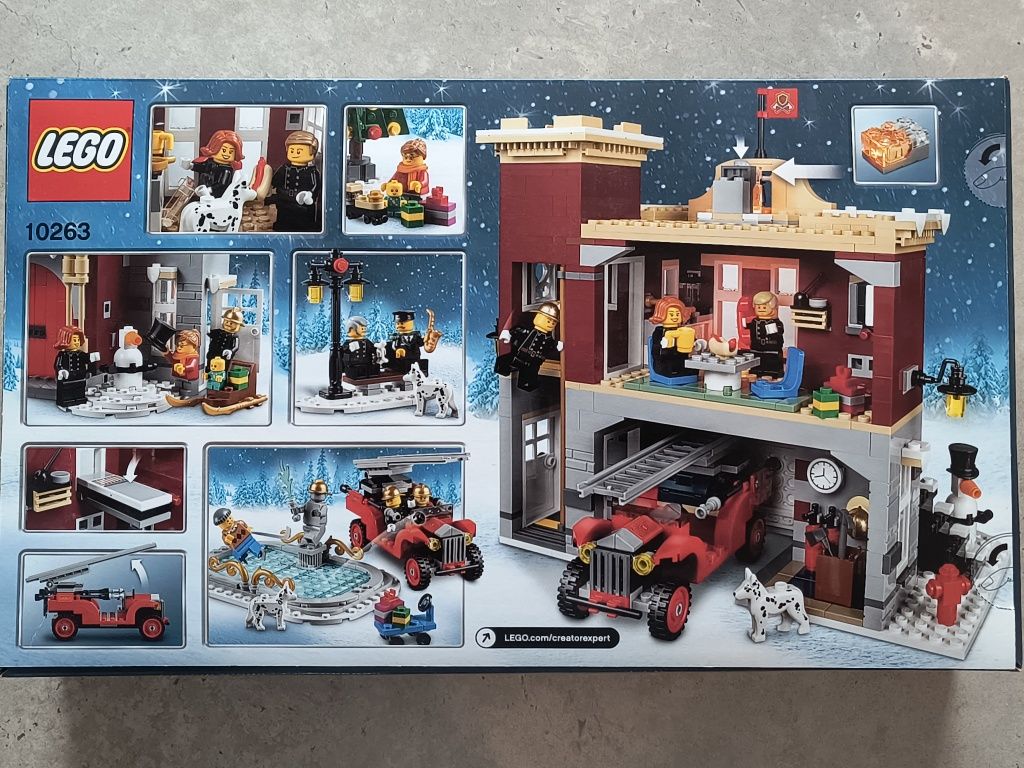 Lego Creator Expert 10263 Remiza strażacka.