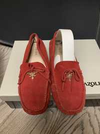 мокасины Prada р 39-40