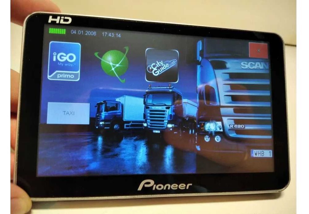 GPS навігатор Pioneer, карти Європи, України 2025р!