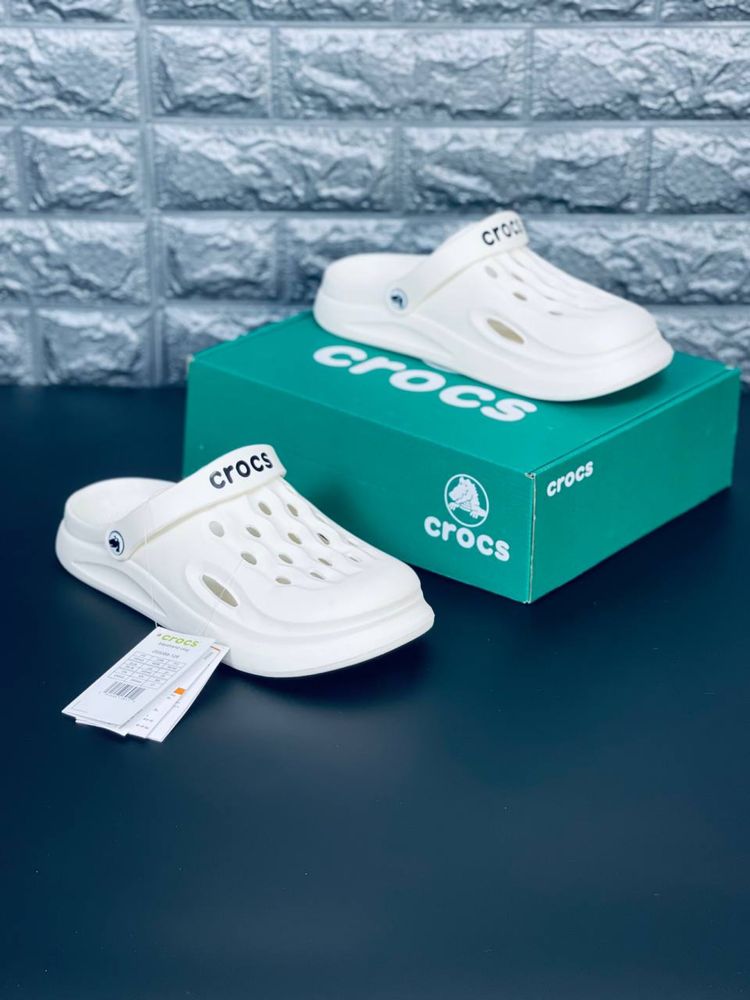 Мужские кроксы белые / Crocs чоловічі білі / Крокс белые мужские