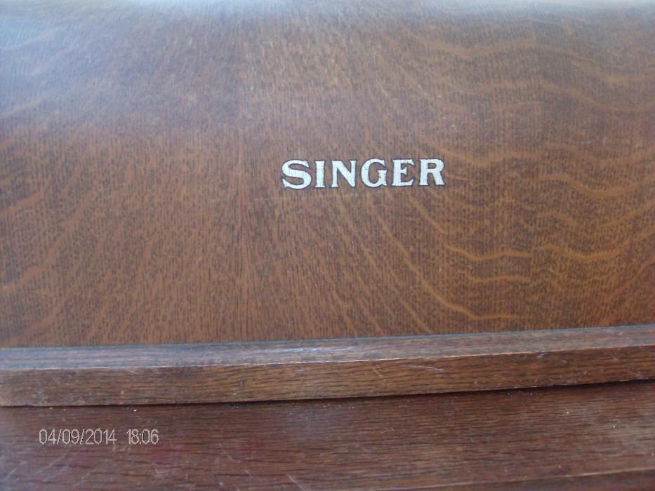 Maquina Singer antiga, funcional