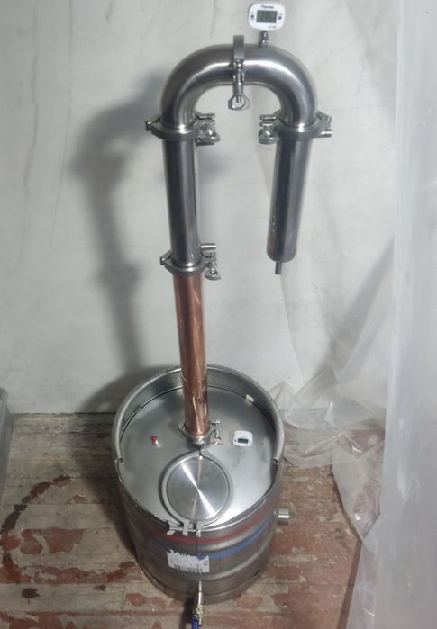 Перегонный куб автоклав дистилятор ректификацинная колонна аппарат