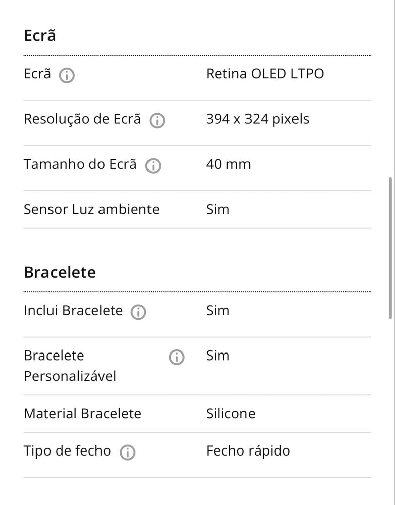 Apple Watch Se 40mm