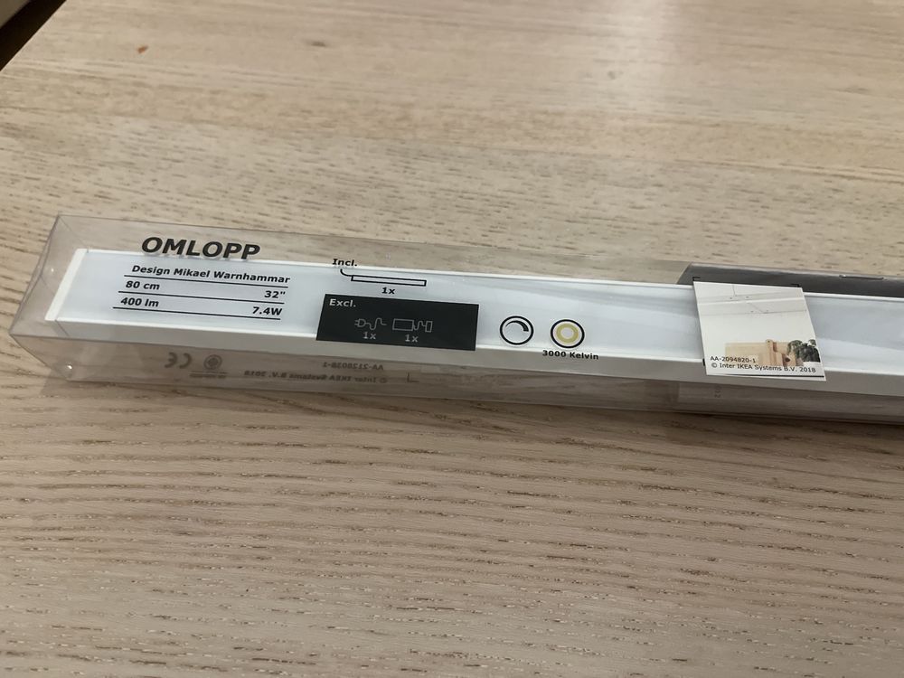 Luzes LED OMLOPP 32’’ 80cm