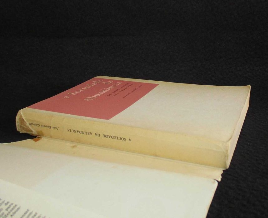 Livro A Sociedade da Abundância John Kenneth Galbraith