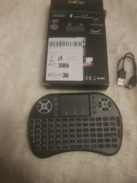 Mini bluetooth keyboard with mouse pad