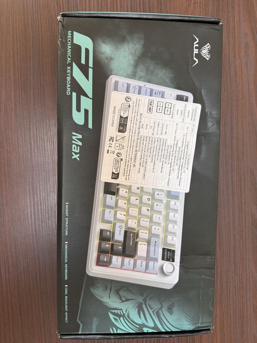 Клавіатура Aula F75 Max з дисплеєм