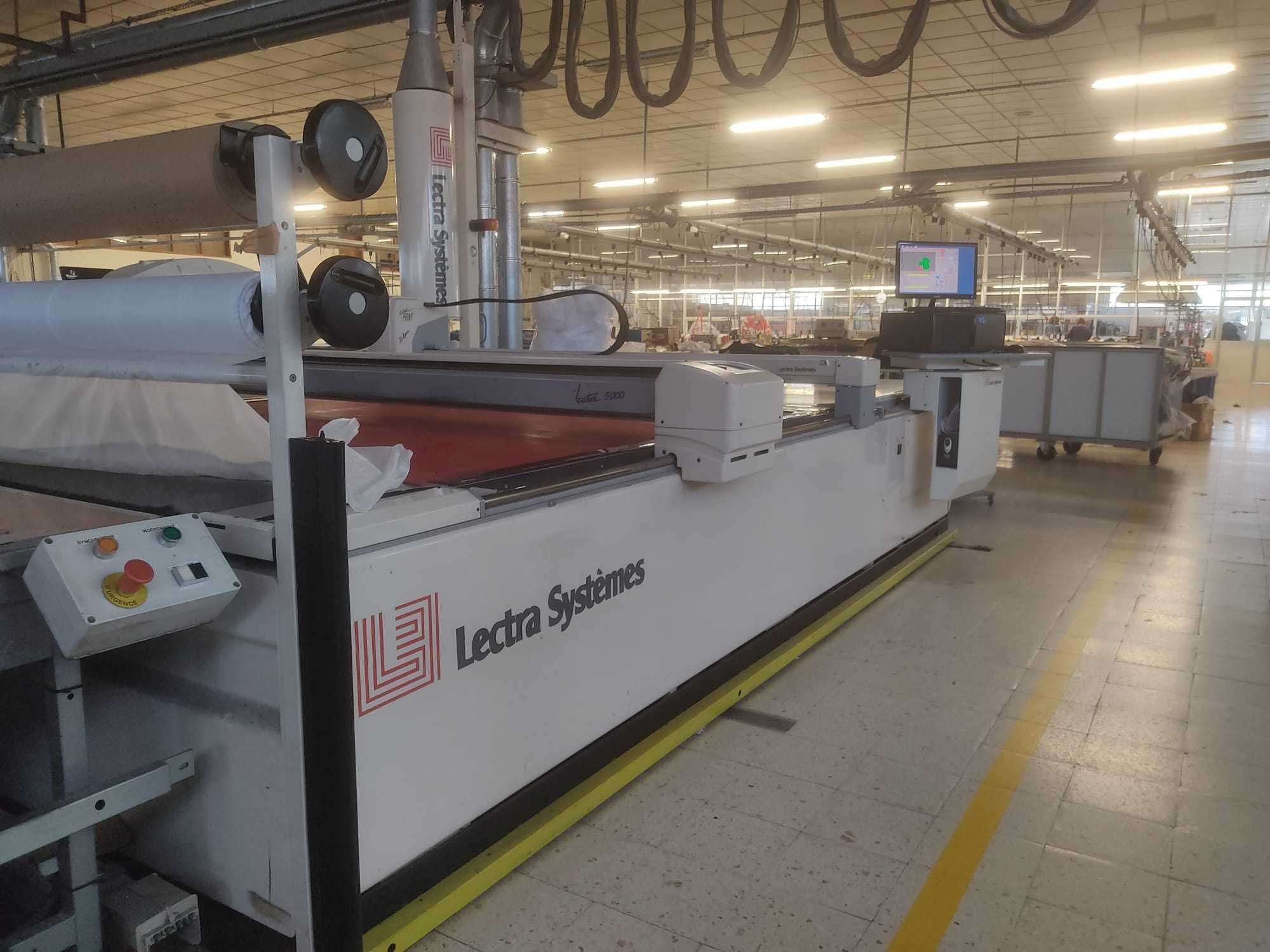 Maquina de corte Lectra vector 5000