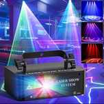 Laser dyskotekowy RGB 500mW (auto, dmx, audio, master-slave) + pilot