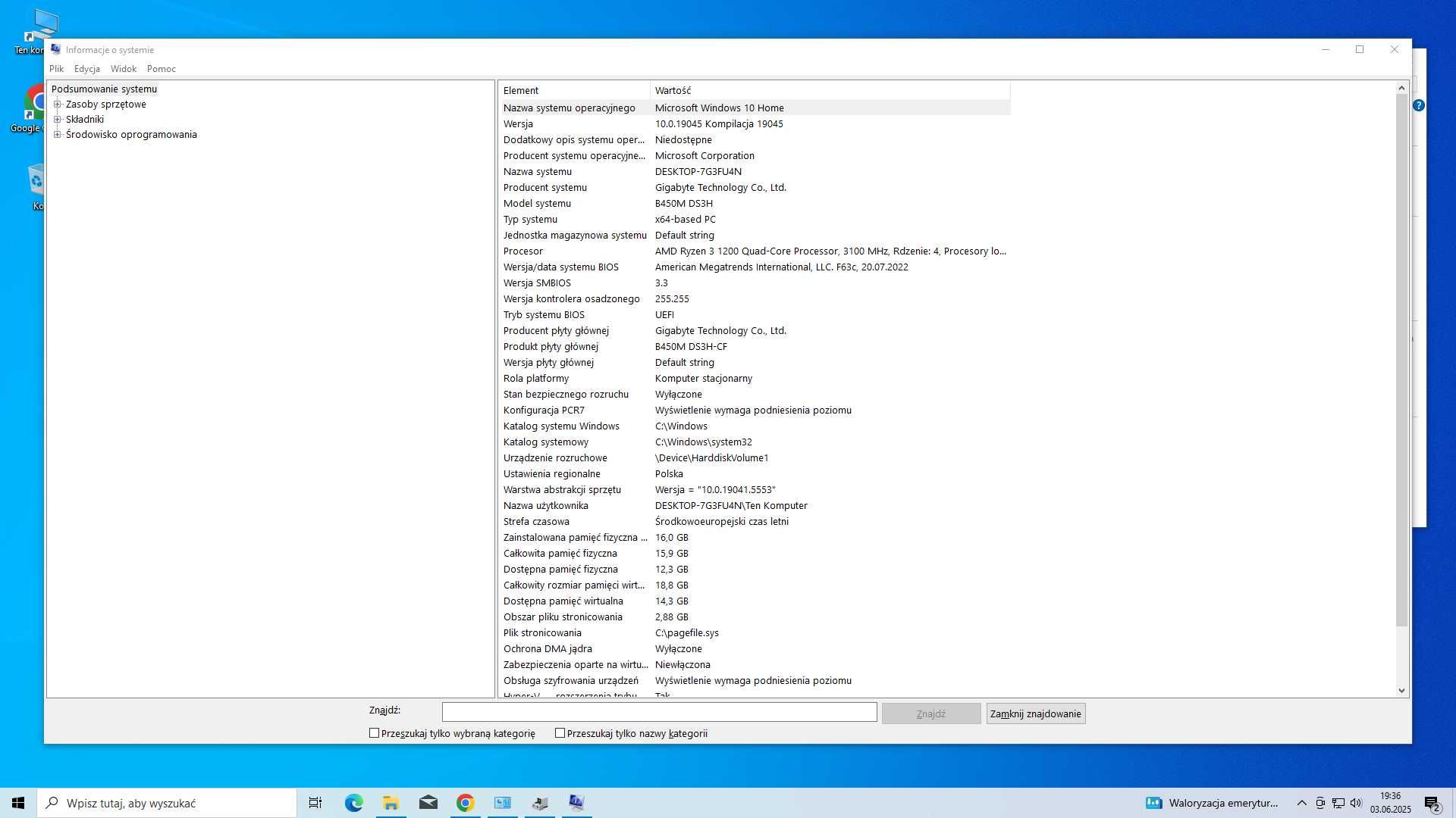 Komputer GTX 1050 Ti + Monitor LCD 18,5" Samsung SyncMaster 933SN