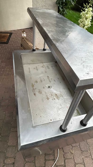 Bemar chłodniczy, lada sałatkowa, ciąg wydawczy