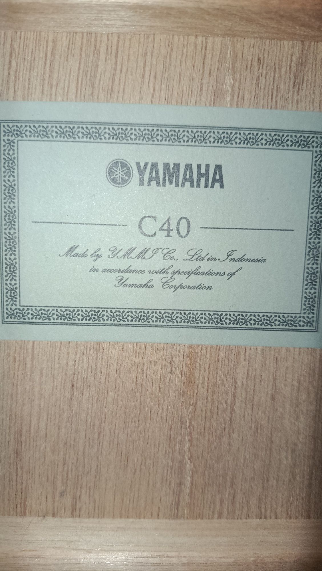 Gitara klasyczna Yamaha C40 - okazyjna cena!