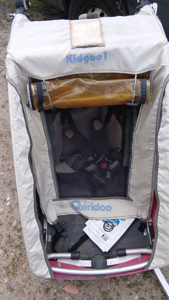 Przyczepka rowerowa  Qeridoo kidgoo 1