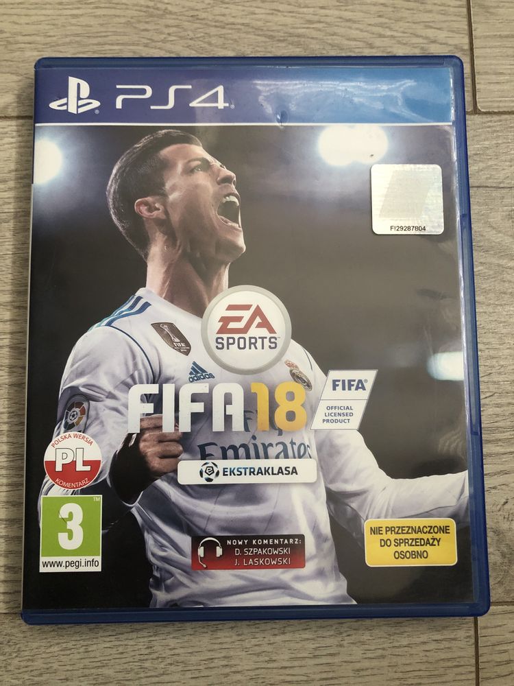 ДискPS4 Fifa2018