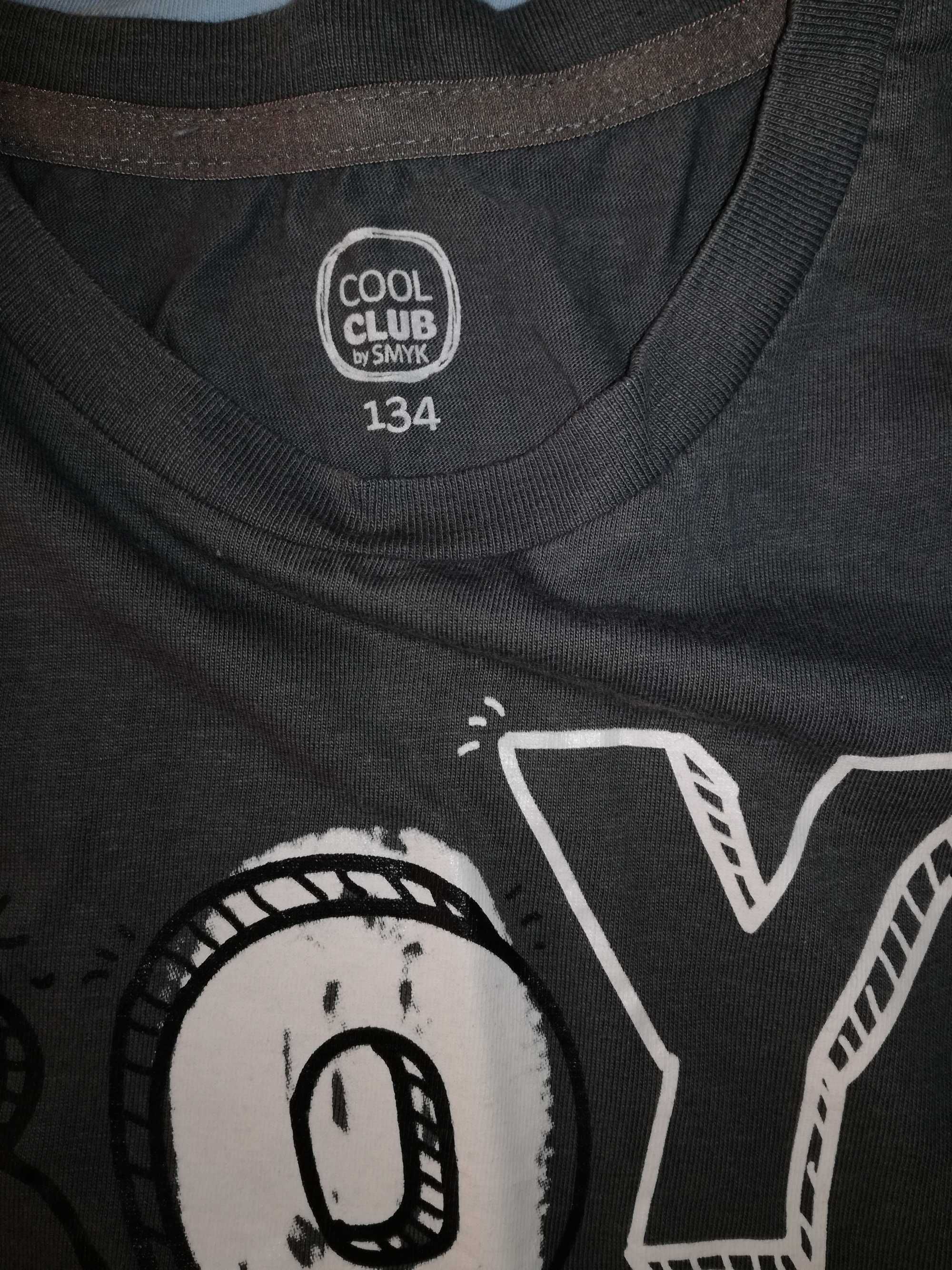 Komplet ubrań dla chłopca 134 (koszulka, T-shirt, koszula) Cool Club