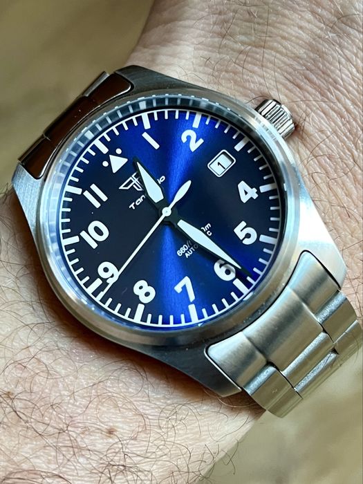 OKAZJA! Tandorio Pilot automat NH35A. Szafir.