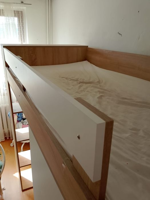 Ravena antresola (Verana) łózko piętrowe, biurko, szafa