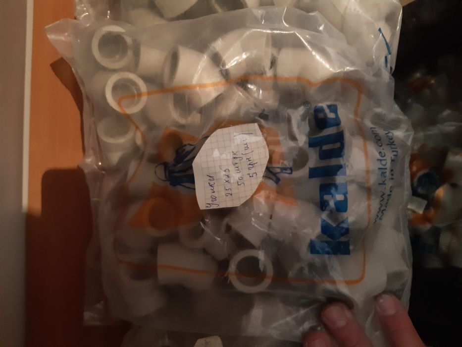 Фітінги Kalde Турція тройніки, уголки, муфти