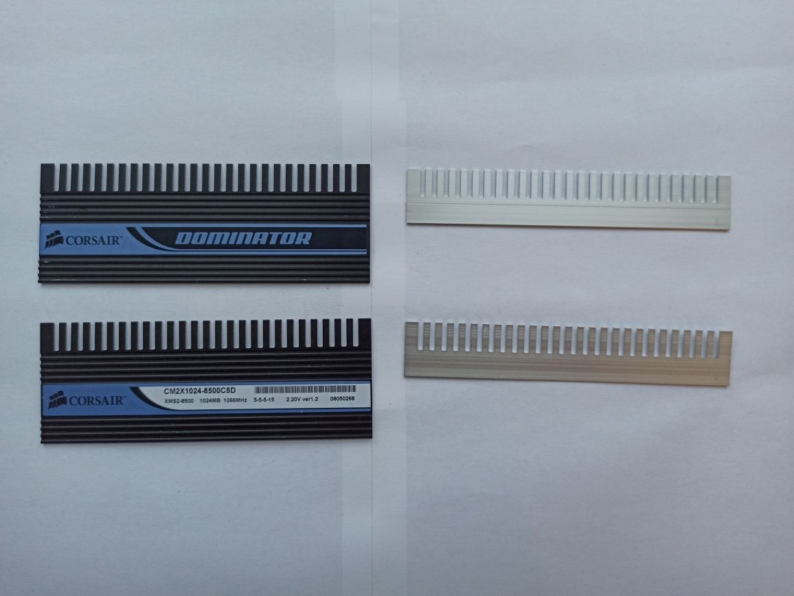 Радиатор для оперативной памяти DDR1-4