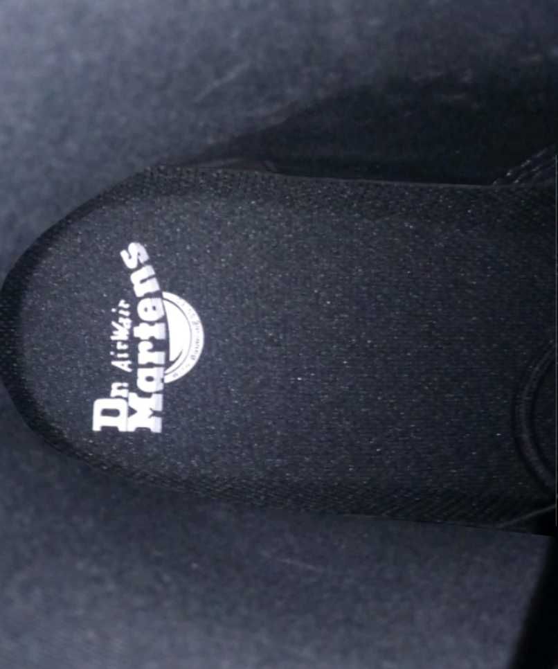 Ботинки мужские Dr. Martens Combs Black Poly Rubbery