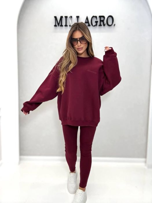 Dres set millagro bluza oversize legginsy polska