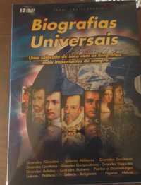 Colecção 12 DVD Biografias Universais