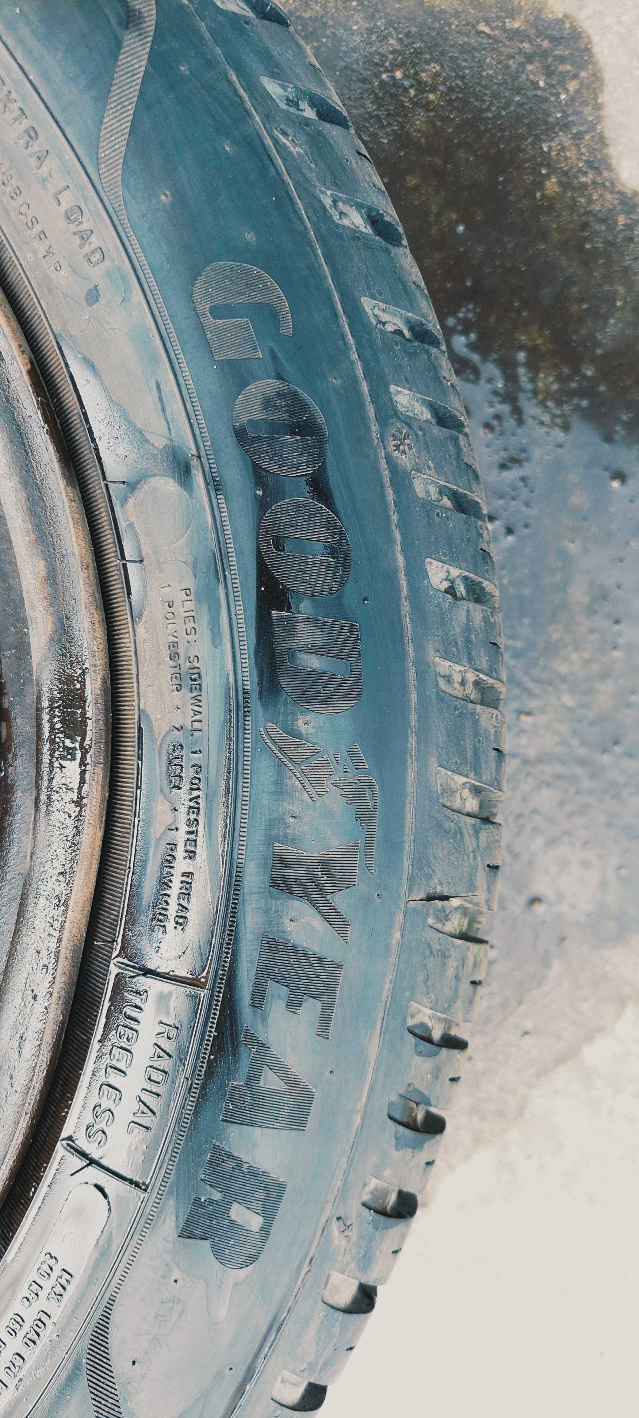 Opony całoroczne GOODYEAR VECTOR 4SEASONS 205/55/16  + 4 FELGI STALOWE