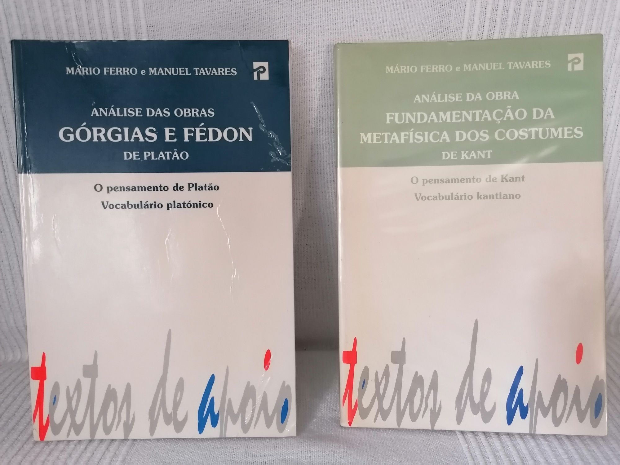 Górgias e Fedon Platão & Fundamentação Metafísica Costumes Kant
