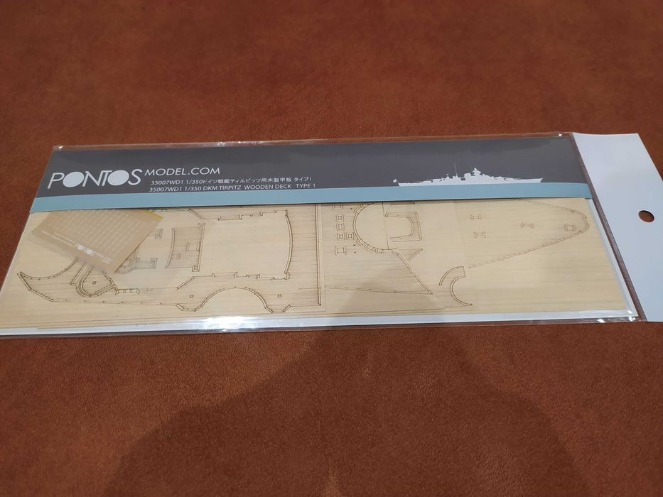 Tirpitz 1/350 ZESTAW dodatków plus model GRATIS!!!