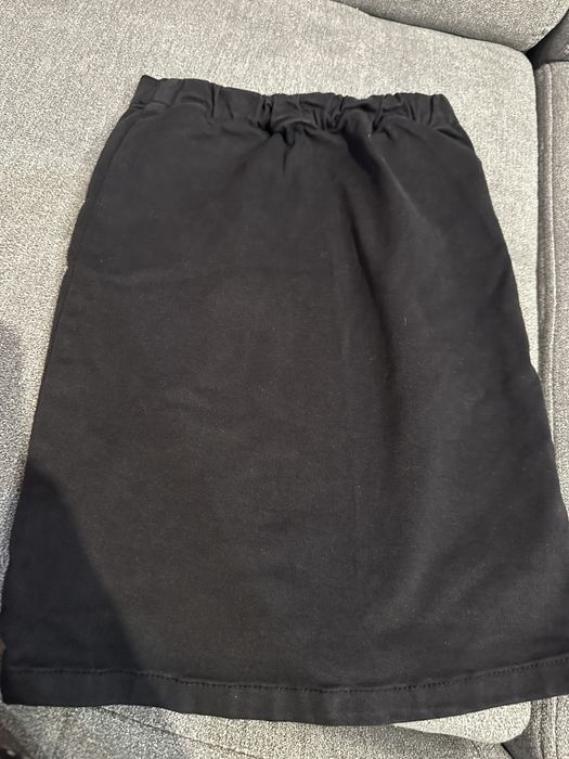 Юпочка джинс черная 134