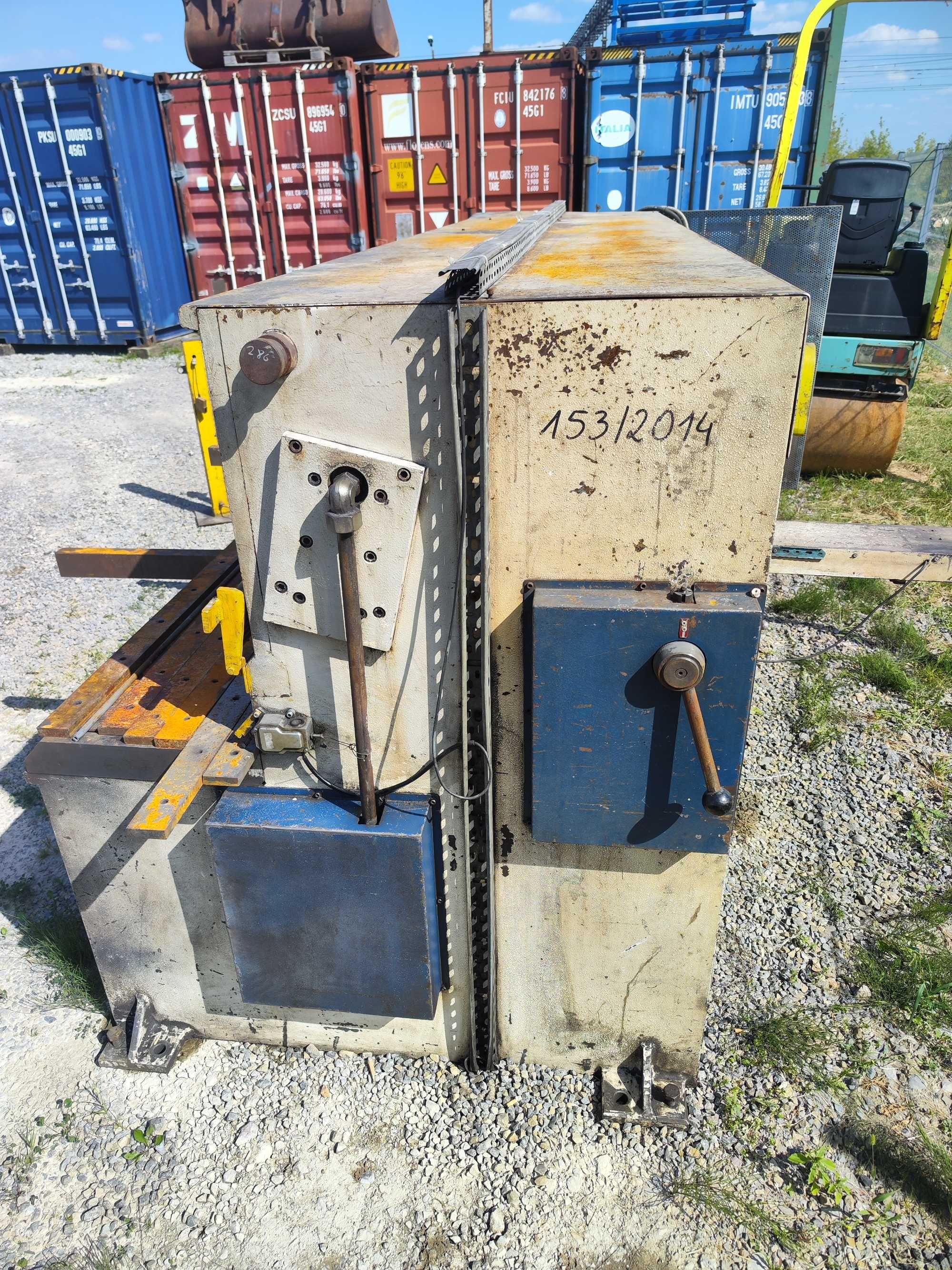 Gilotyna hydrauliczna do blachy nożyce hydrauliczne ERMAKSAN HGS 3100X