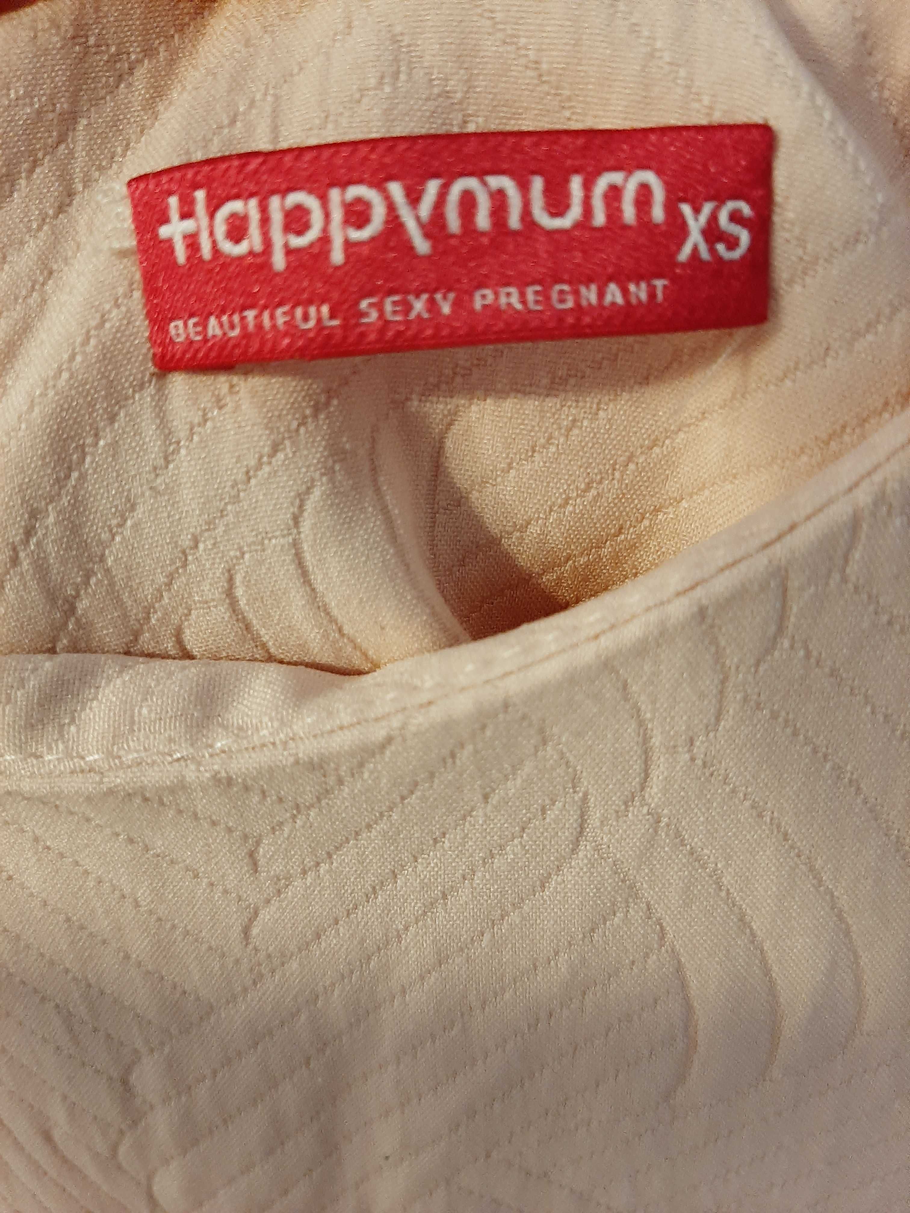 Elegancka sukienka ciążowa Happymum, rozmiar  XS