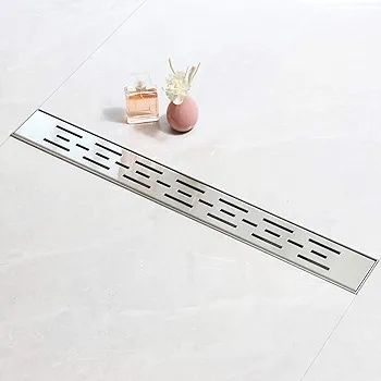 Odpływ łazienkowy prysznicowy 80cm srebrny