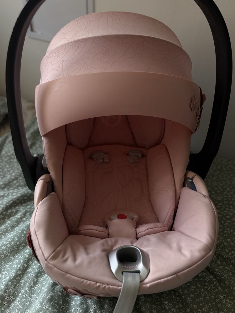 Аатолюлька Cybex cloud z i-size pink