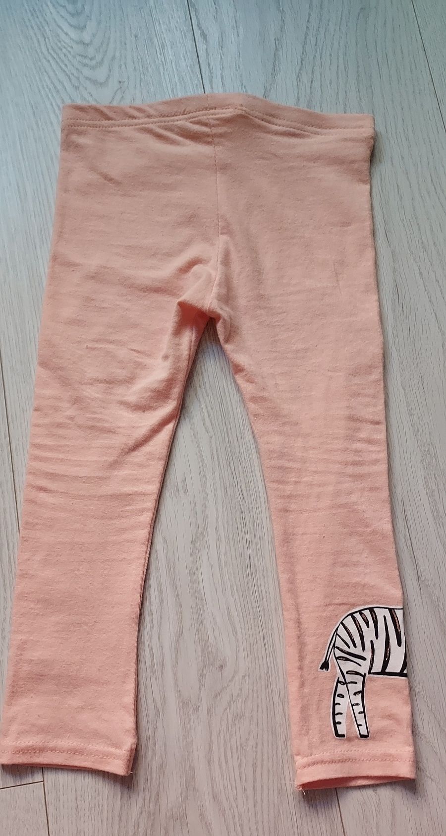 Legginsy żyrafa, zebra rozmiar 98